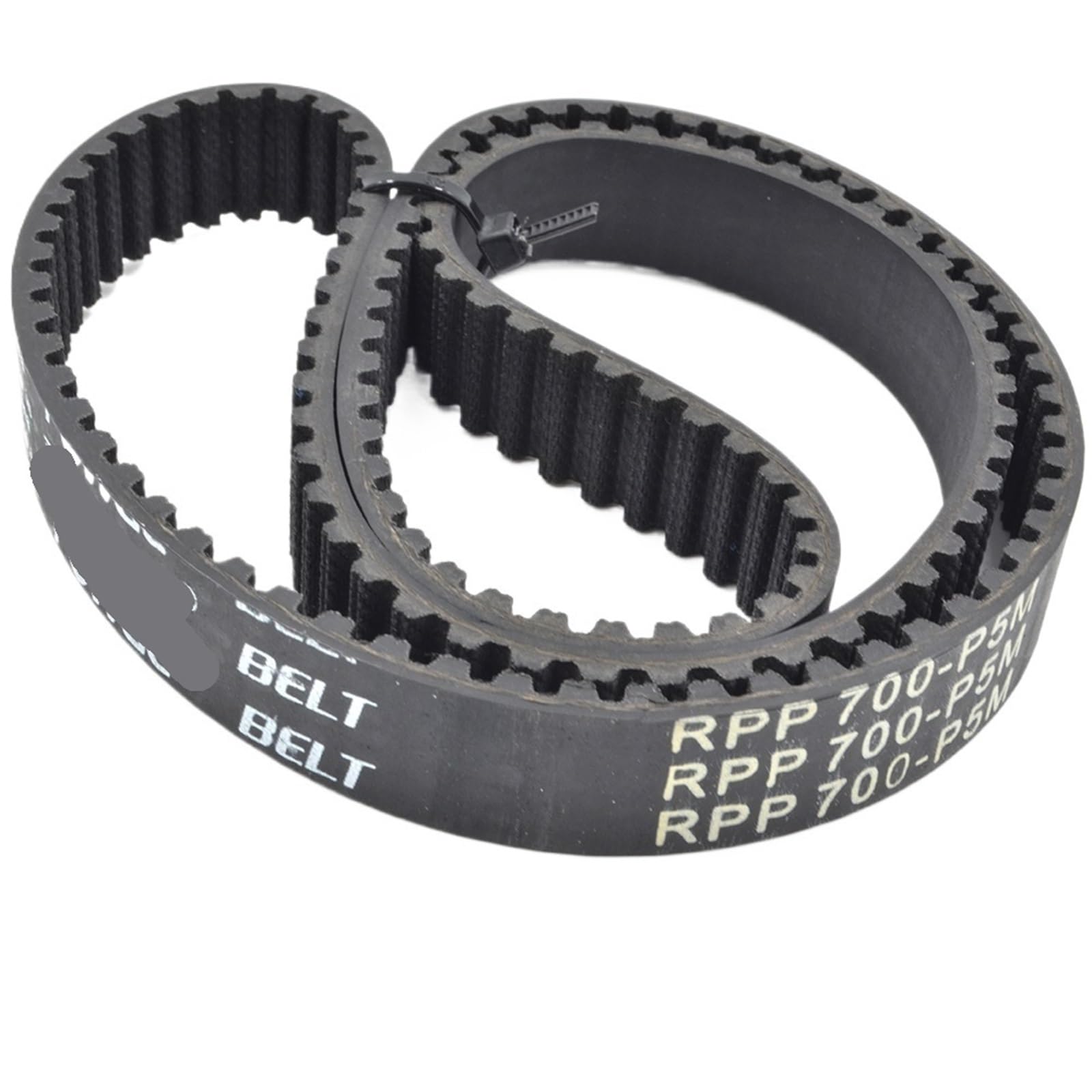 RPP5M P5M Correa dentada Lp= 535 540 550 565 575 580 600 610 615 620 645 680 690 720 750 Ancho 10/12 mm Caucho(750-P5M-(150 Teeth),2PCS_12MM)