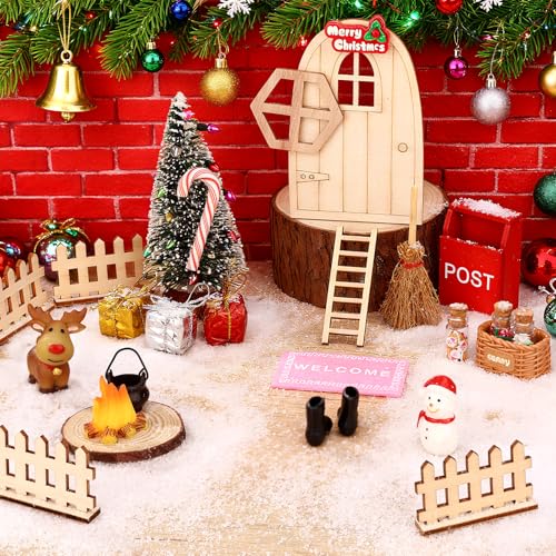 Acsatont Weihnachten Komplettset, 42 Stück Wichtel Set,...