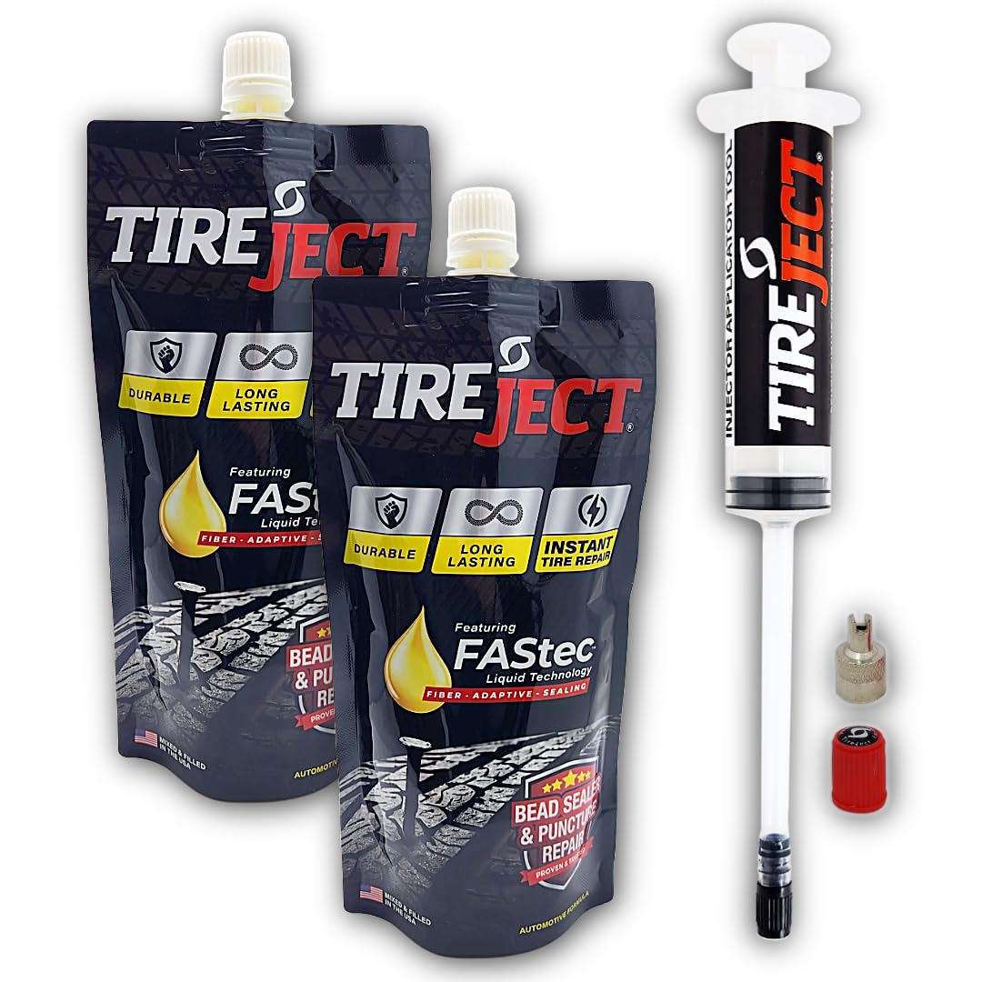TireJect Full-Size Sealant Kit (2-Pack)