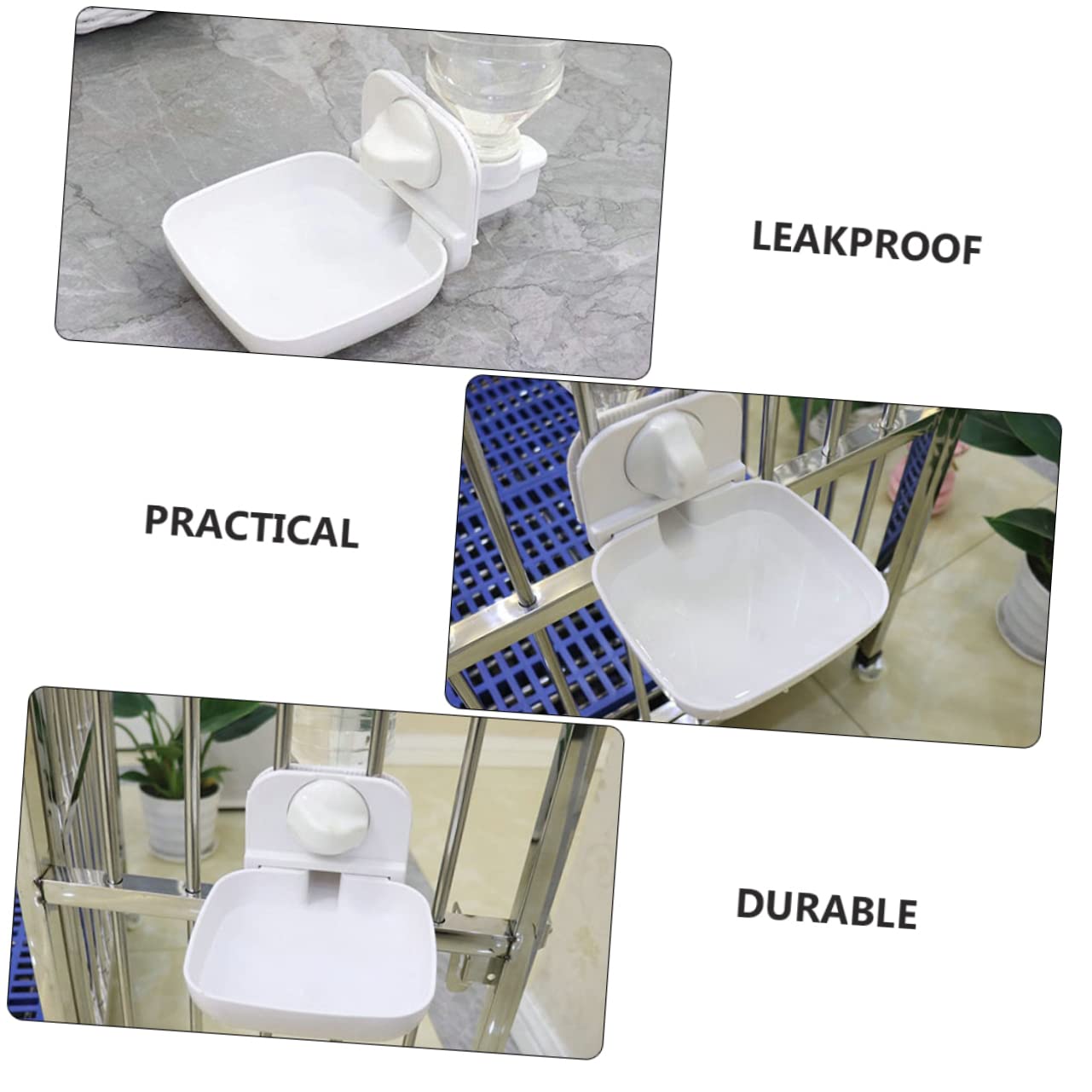 HANABASS Automatic Pet Water Fountain 450ml Rabbit Water Bottle Safe Easy Installation