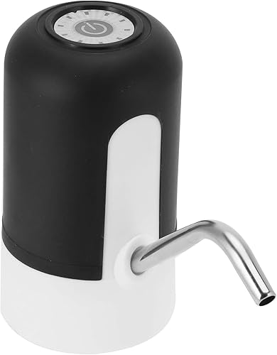 Bomba de botella de agua, dispensador de agua potable con carga USB, kit de interruptor de botella de agua de acero inoxidable prémium para oficina