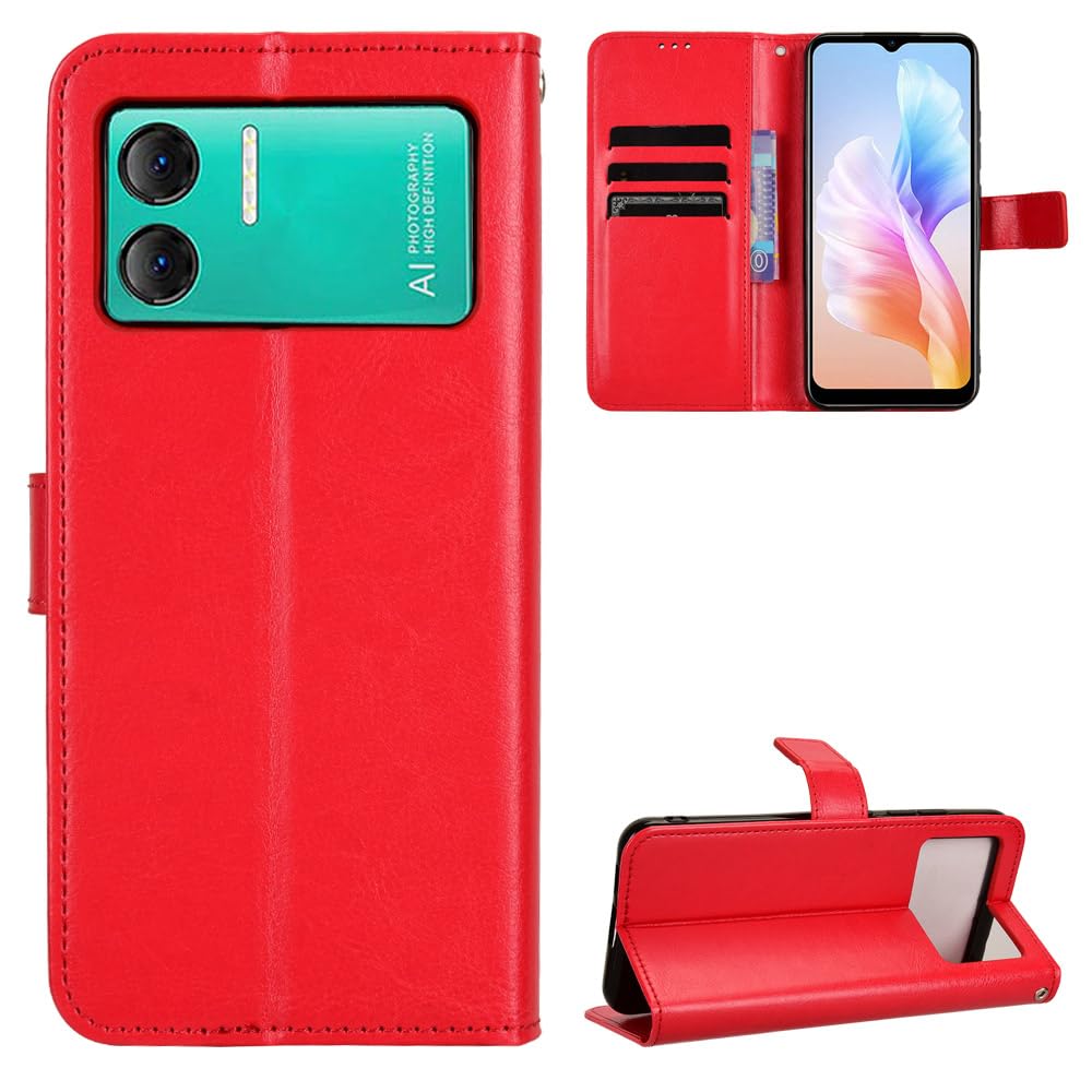Sunrive Coque Compatible avec DOOGEE X97/X97 Pro, Housse Mignon Étui avec Fonction de Support
