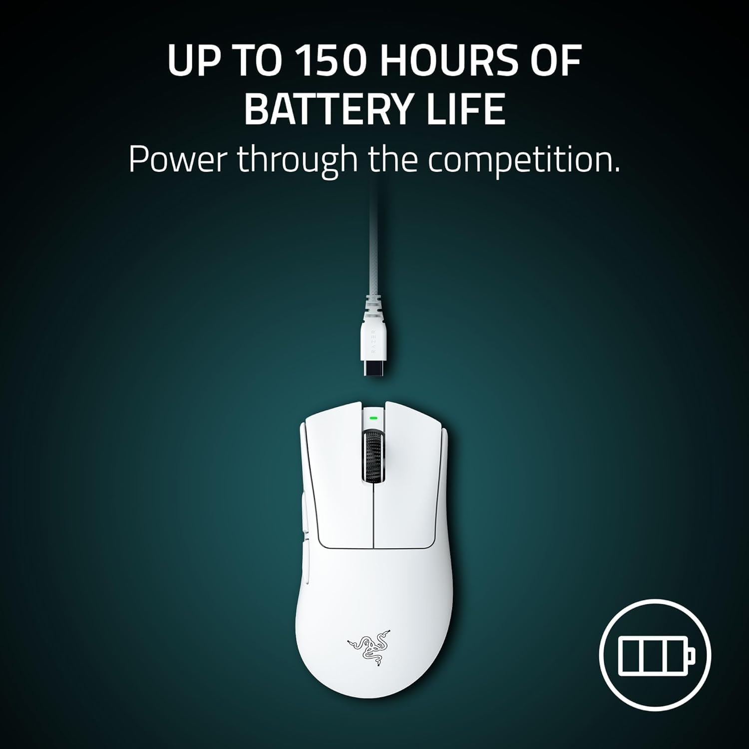 Razer DeathAdder V4 Pro - Ultra-lightweight Wireless Ergonomic