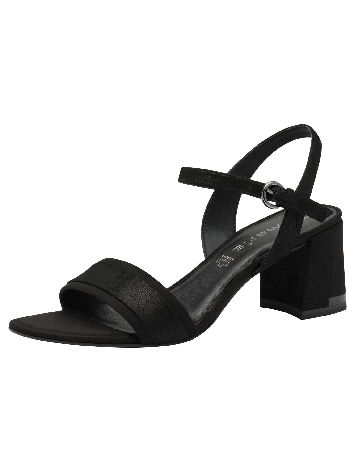 Tamaris Women's Damen 1-28344-44 Heeled Sandal, Black (Black Comb), 6.5 UK