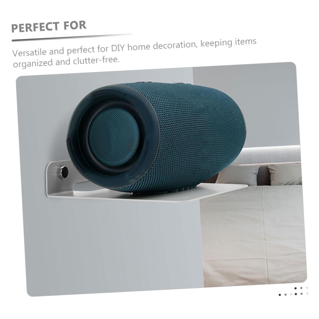 SAFIGLE Stand Wall Mount Bracket Holder Wall Stand Sleek Modern Design Easy Install