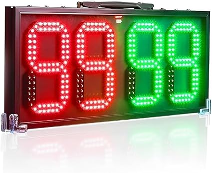Tarjeta Led Reemplazo 8 Pulgadas para Árbitro Fútbol miniatura 1
