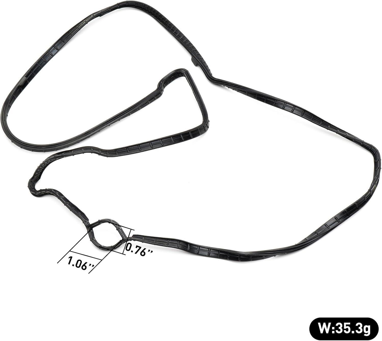 1234159B013 Valve Cover Gasket Compatible with Honda Civic 2016 2017 2018 2019 2020 2021 2022 2023 1.5L,Accord 2018-2023 1.5L,Cr-V 2017-2023 1.5L.Compatible with Acura Integra 2023 1.5L.