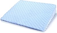 Vista 8 de Almohada de cuña de embarazo con funda extraíble, espuma viscoelástica para piernas, espalda y estómago, relajación y comodidad, suave
