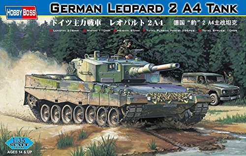Preisvergleich Produktbild Hobby Boss 82401 Modellbausatz German Leopard 2 A4 tank