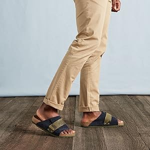 Amazon.com | Birkenstock Kyoto Midnight Camo Suede R 41 R EU | Slides