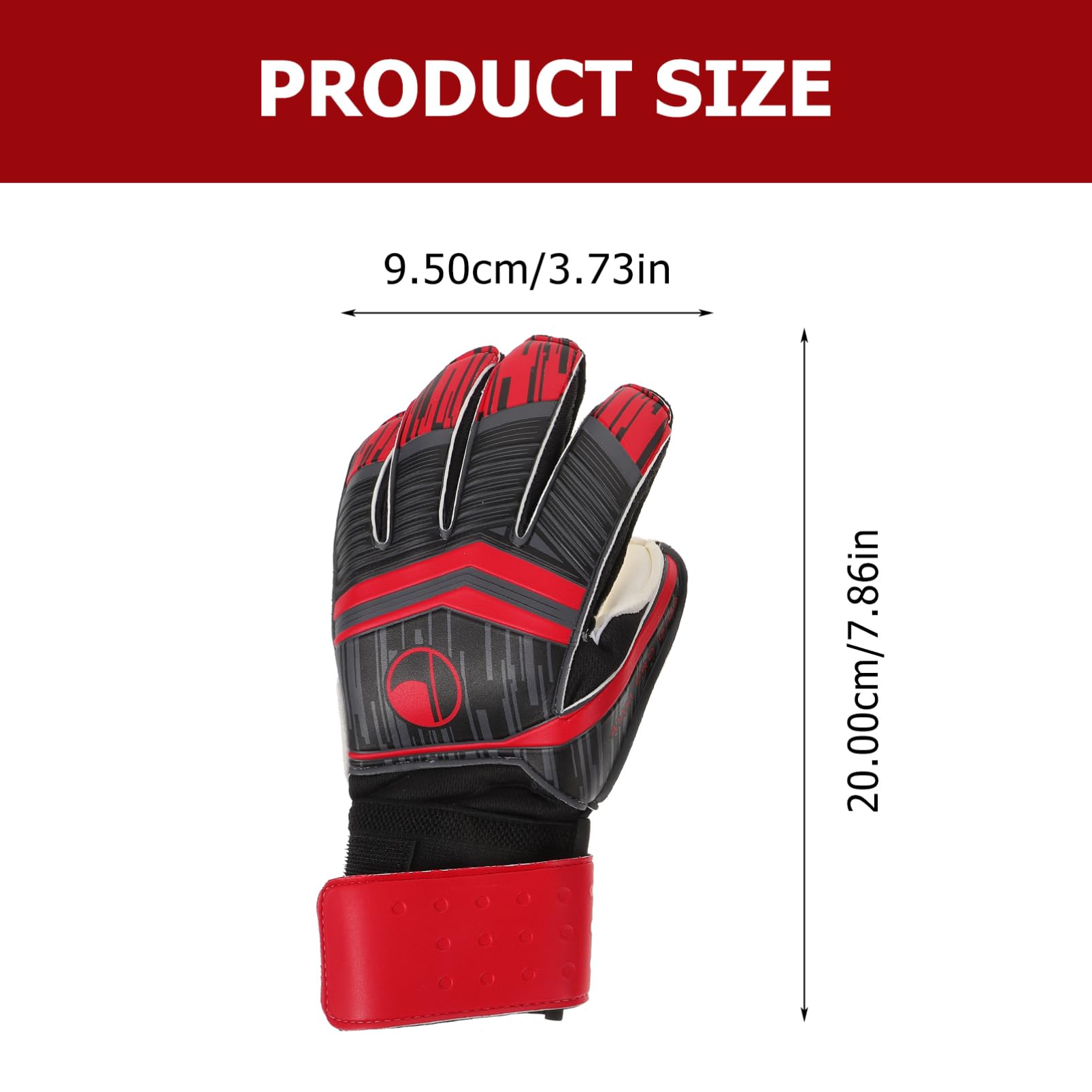 BESTonZON 1Pair Soccer Goalkeeper Slide Wear Resistant Sports Supply Wrist Support for Youth Adults for Training and Competition