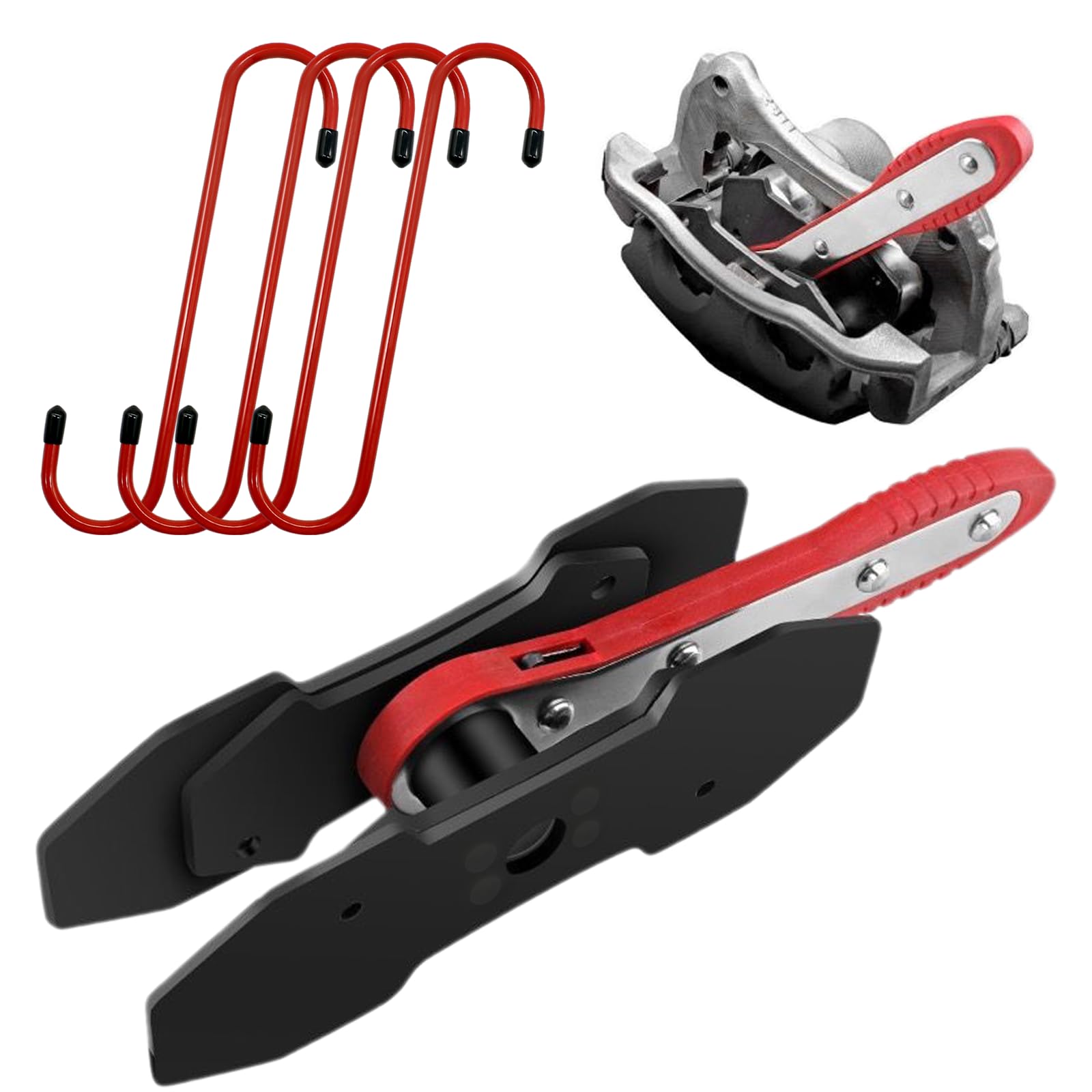 Outil De Repousse Piston De Frein à Cliquet Avec 4 Crochets De Rechange Pour Plaquettes De Frein 83177246