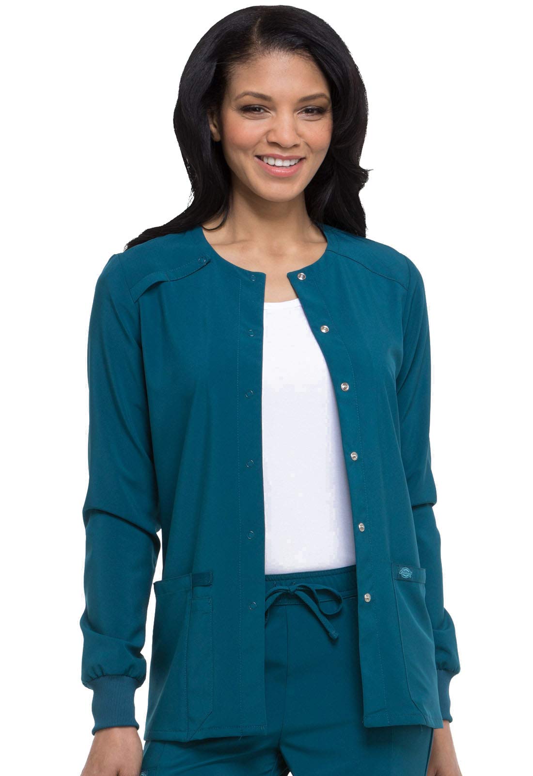 dickies Women’s EDS Essentials Snap Front Warm-up Jacket-picture-15