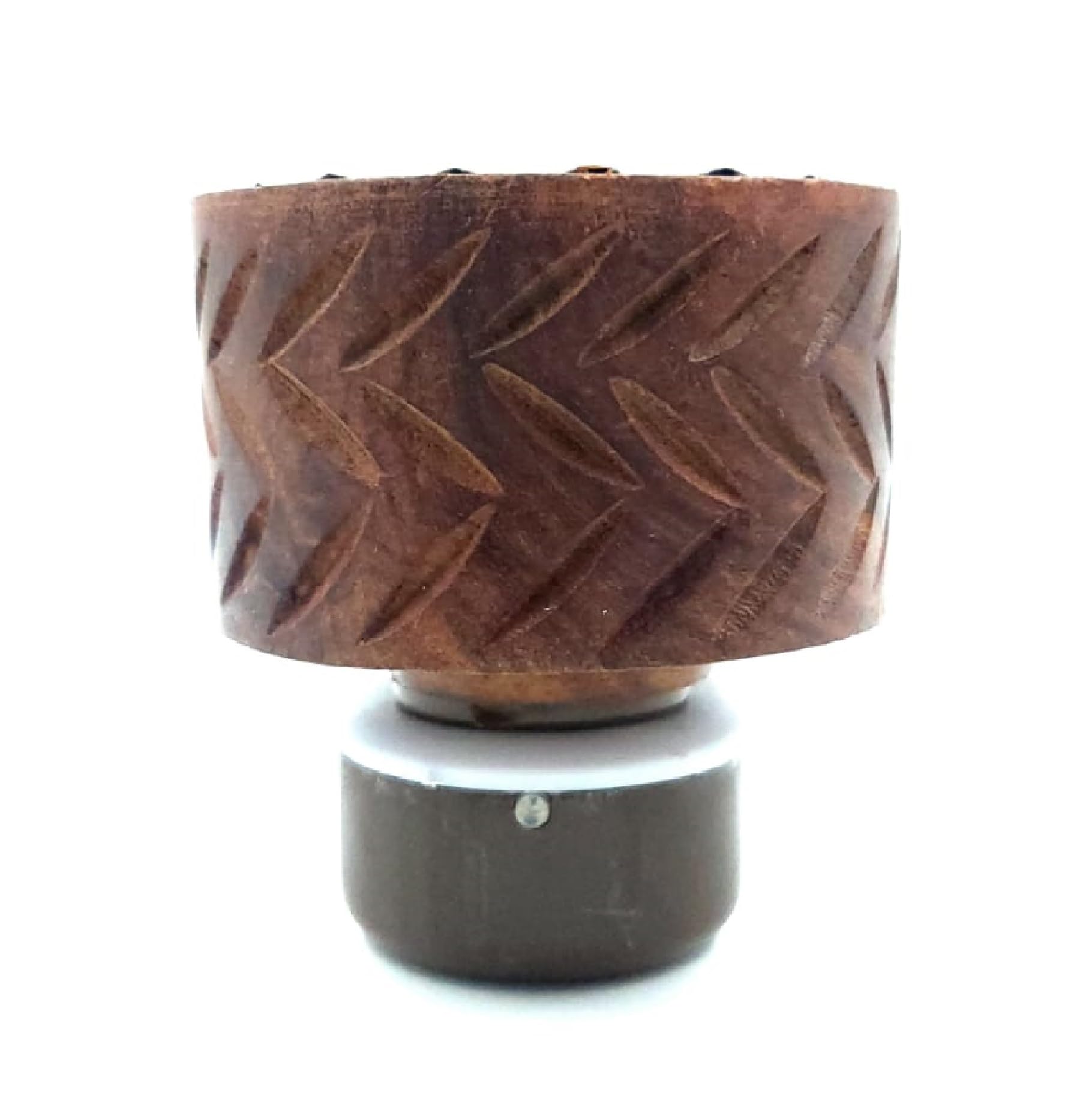 MDTL Mayukh Electric Wooden Kapoor Dani Incense Burner for Home Office Temple God Puja, Positive Energy (Standard Size, Multicolour)