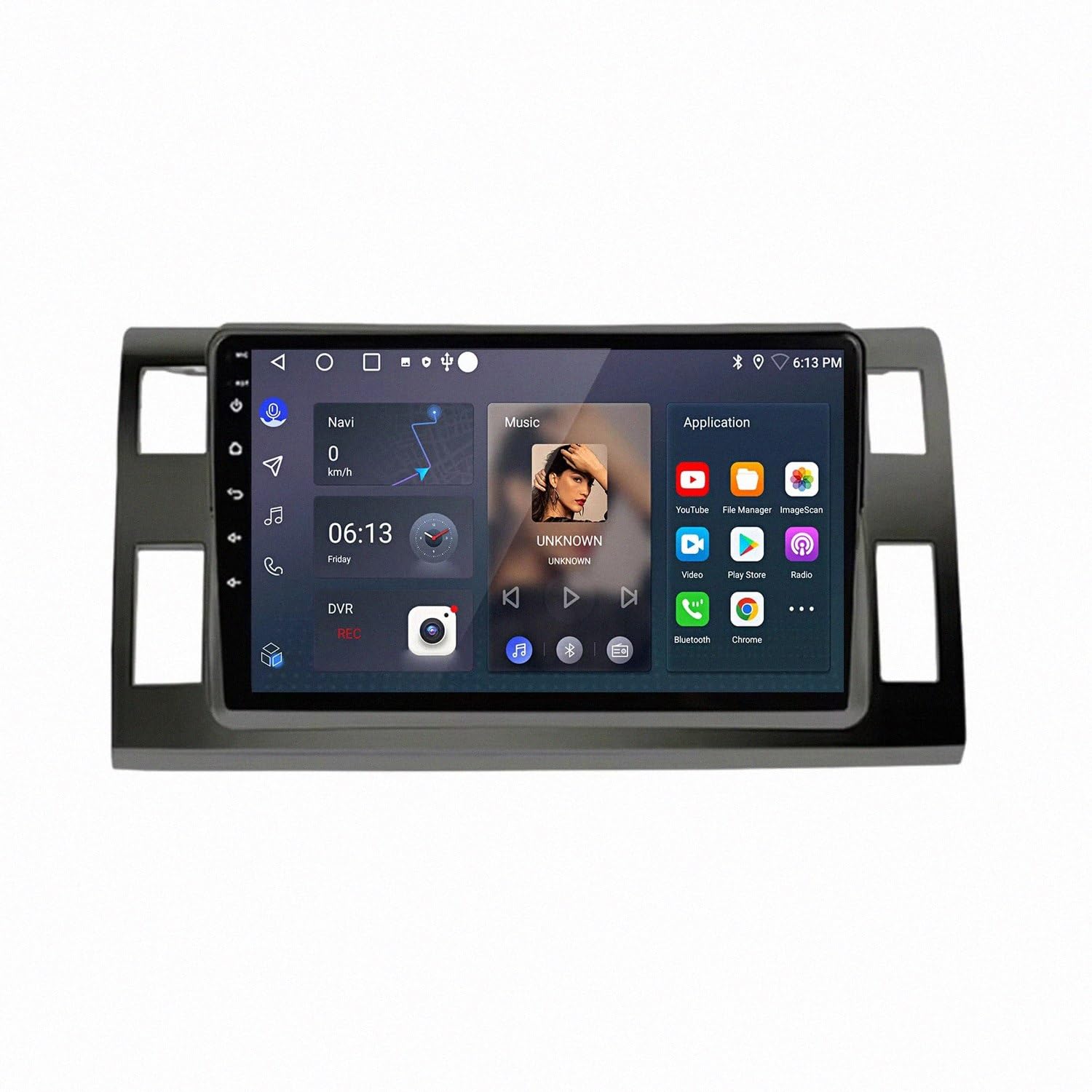 Radio de coche con Android Auto y pantalla táctil de alta fluidez 8