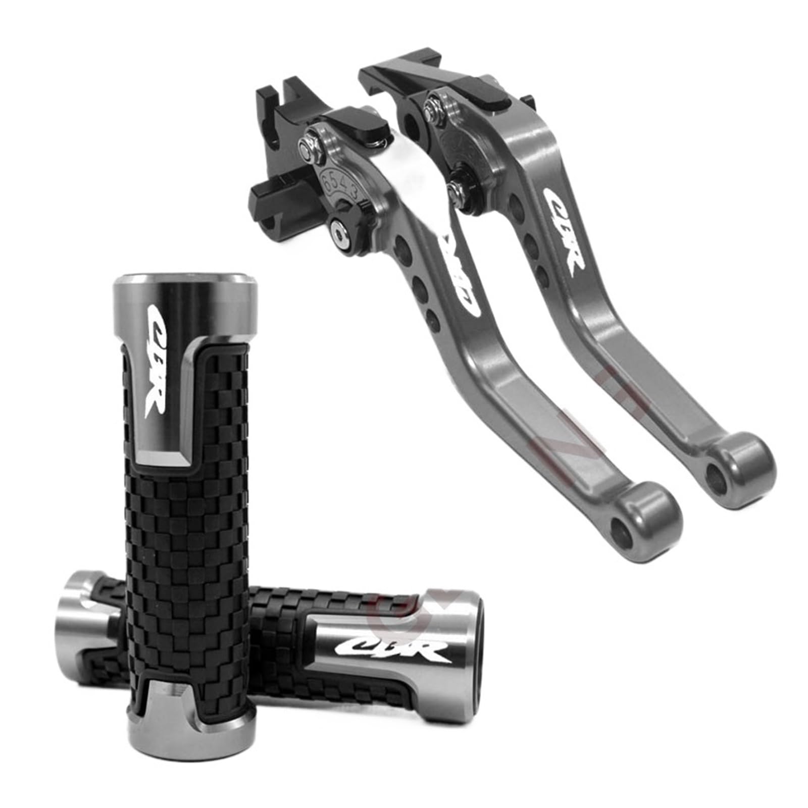 KTEBNWOSD Motorcycle Accessories for Ho&nda CBR600RR 2003-2006 CNC Adjustable Brake Handle Clutch Levers Handle Bar Brake Clutchs Levers