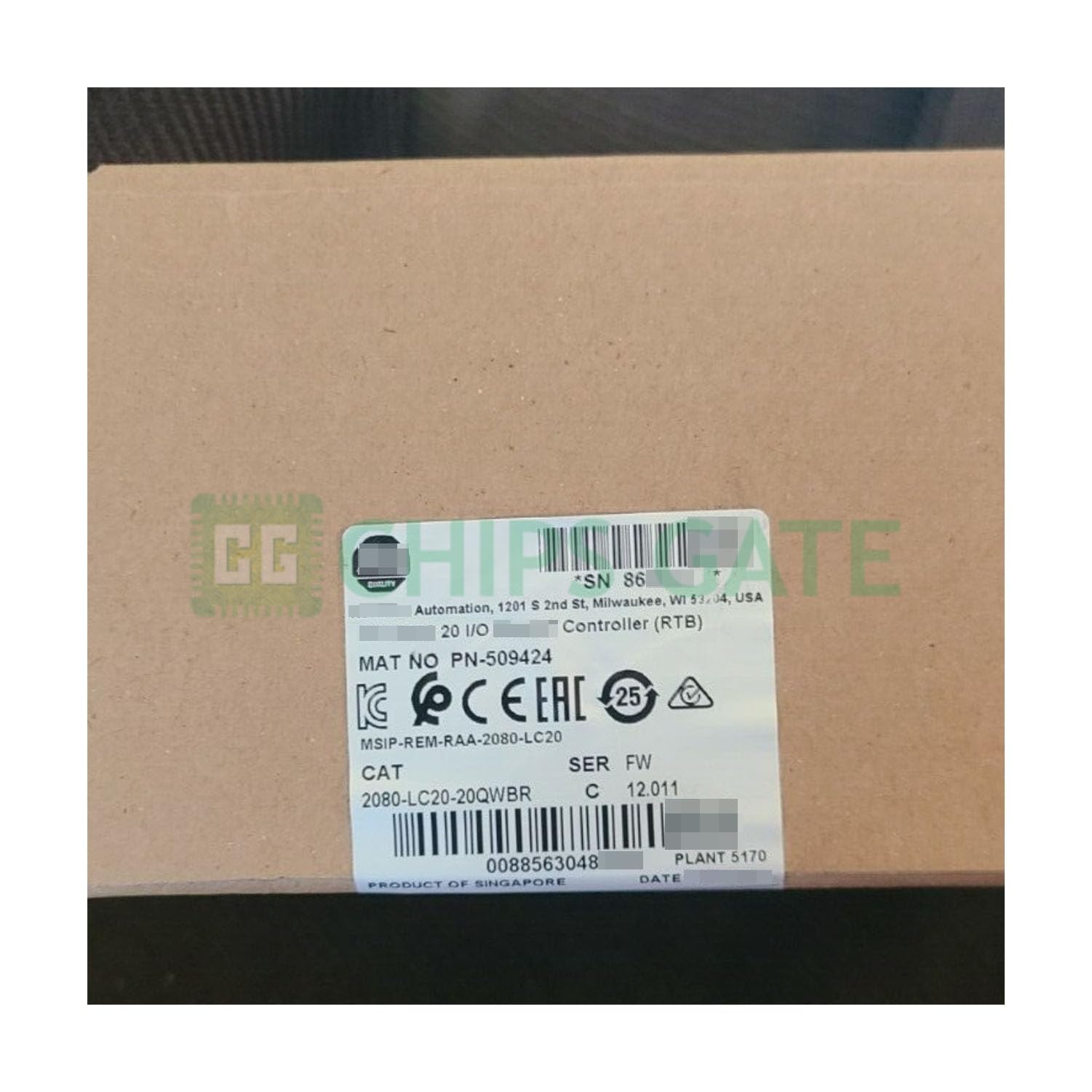 1 PC 2080-LC20-20QWBR New Factory Sealed 2080-LC20-20QWBR