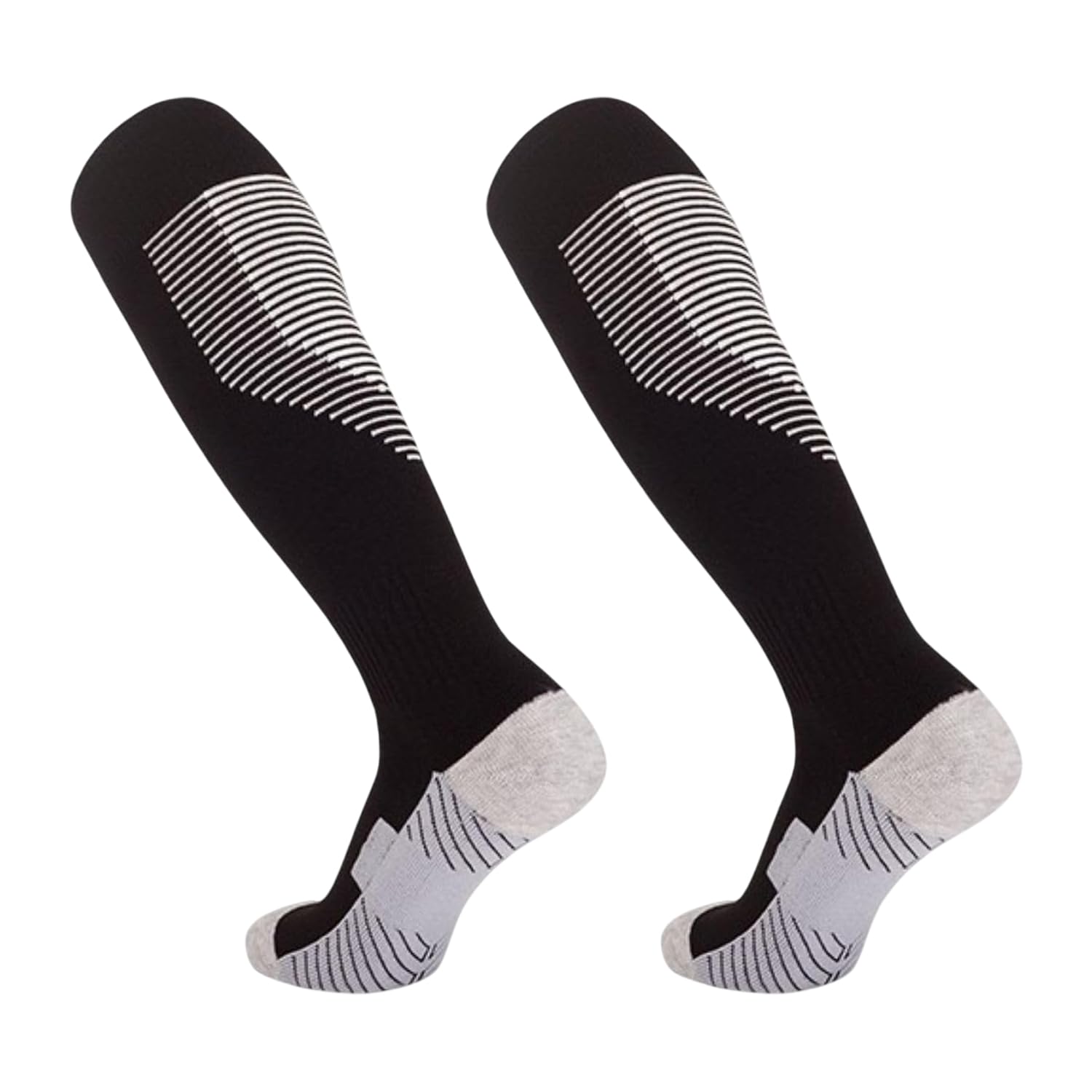 momisy Soccer Football Athletic Sports knee High Cotton Blend Socks for Men & Women | Odour Free, Superior Grip-Pack of 1-picture-41