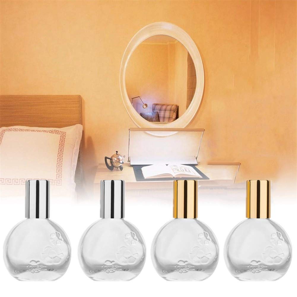 MXHBSTP Rollerball-Flaschen 3 Stück – Leere Probenbehälter Für ätherische Öle & Parfums (30 Ml)