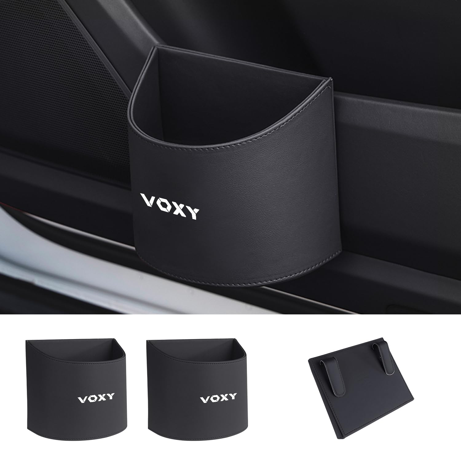 Amazon.co.jp: 2個 ヴォクシー 専用 車 ゴミ箱 倒れない 車内 収納