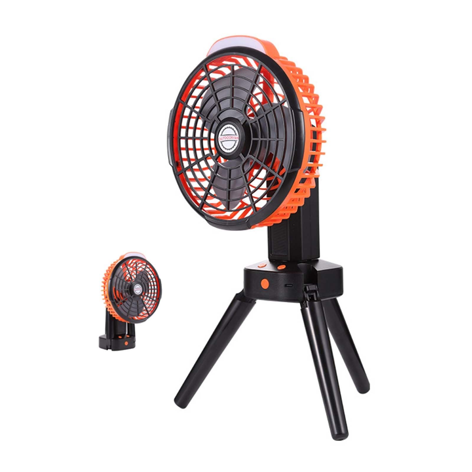 Ventilateur de camping suspendu solaire pour tente et bivouac