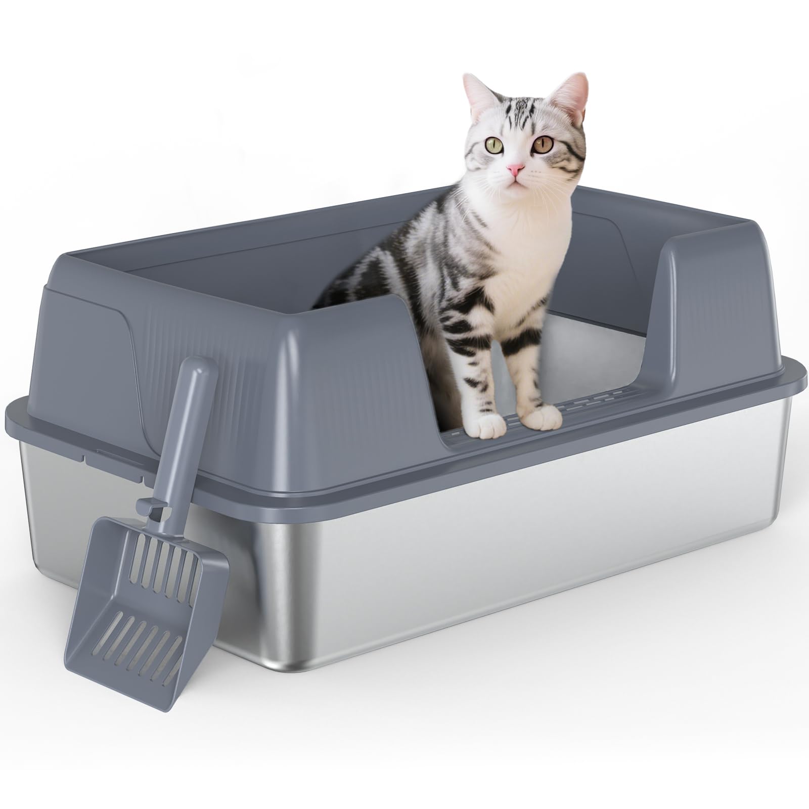 Vivifying Katzentoilette Edelstahl