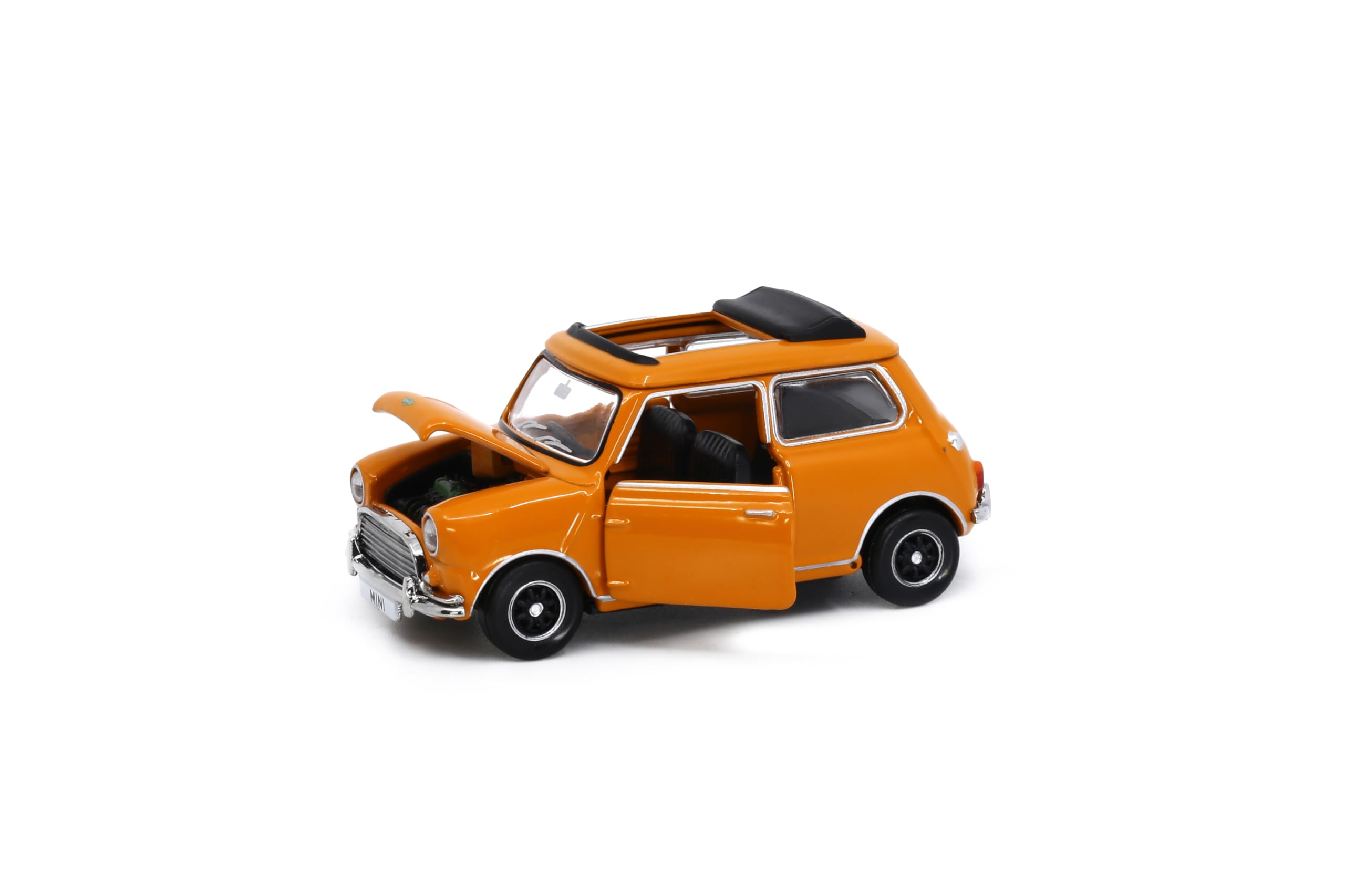 Amazon | Tiny City 1/50 ミニクーパー ブラウン ダイキャストミニカー