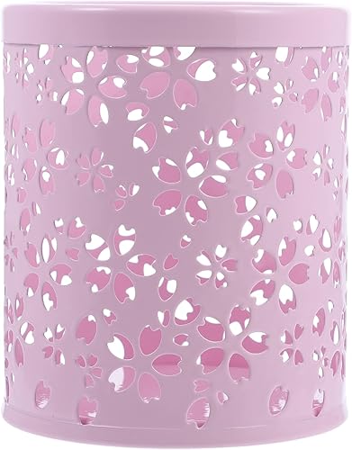 Organizador de escritorio de malla metálica para lápices de hierro redondo para escritorio oficina suministros para el hogar organizador de