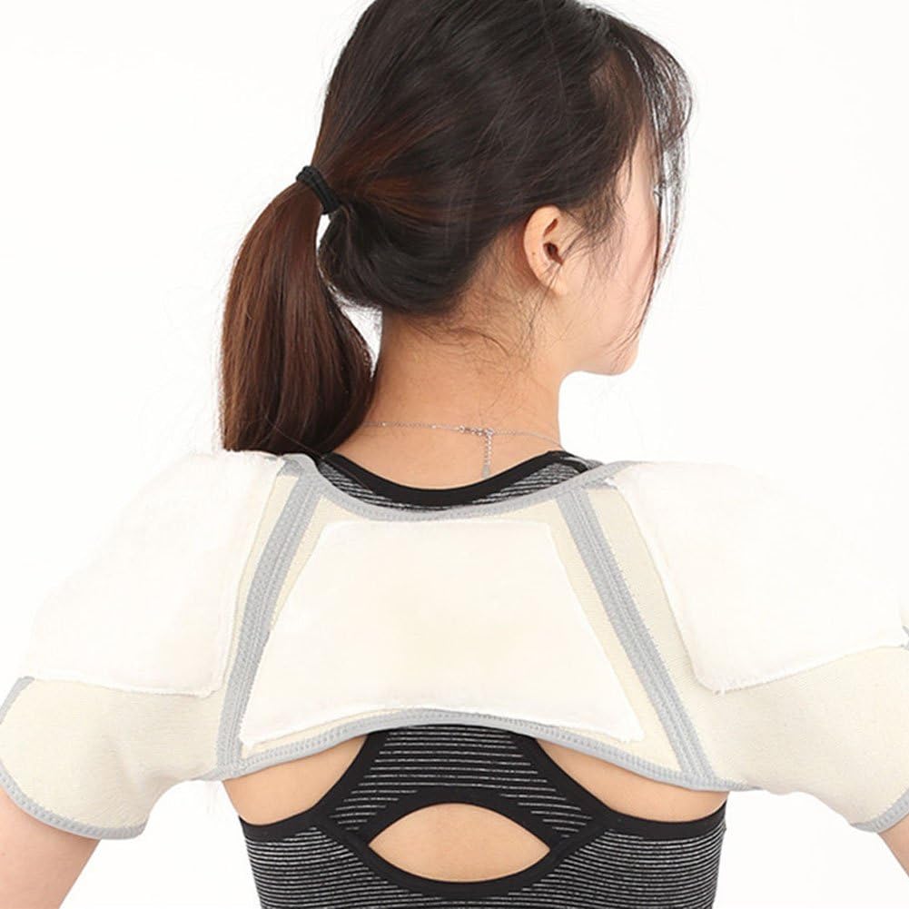 GUSTA Double Shoulder Brace Joint Protector Shoulder Support for Dislocation, Rotator Cuff, Sprain
