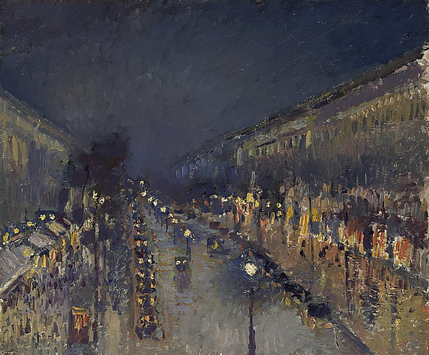 Impression sur toile Camille Pissarro haut de gamme 60x90cm tableau décoration salon
