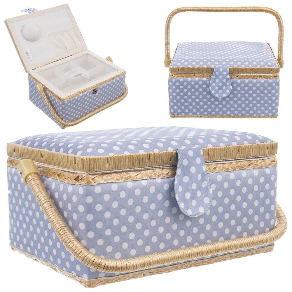 orion group Nähkästchen Nähkorb Organizer 30x23x12x16 cm