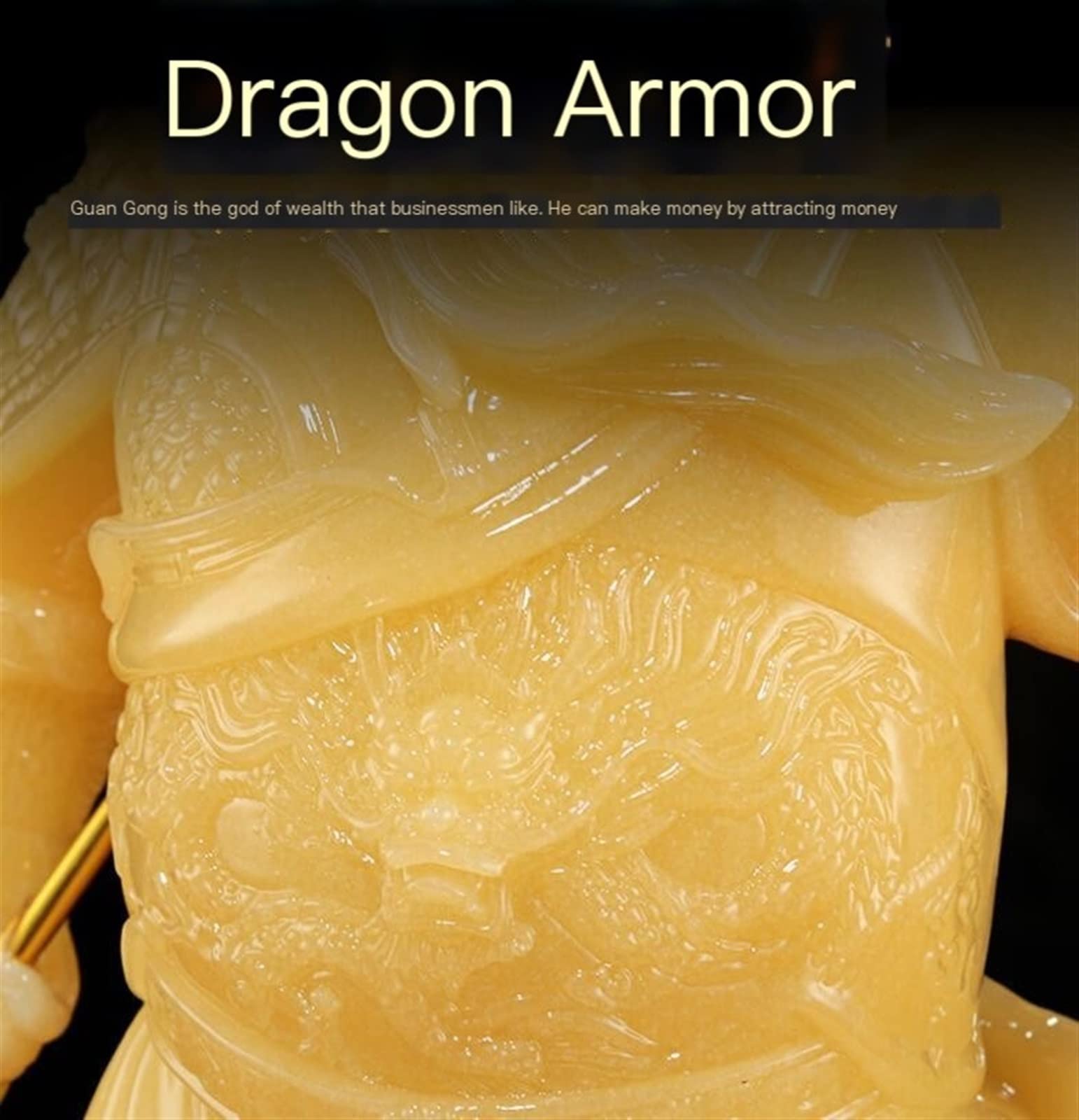 Amazon.co.jp: 翡翠の関羽の装飾品 Wuguan Erye Guan Yu 神像 仏像