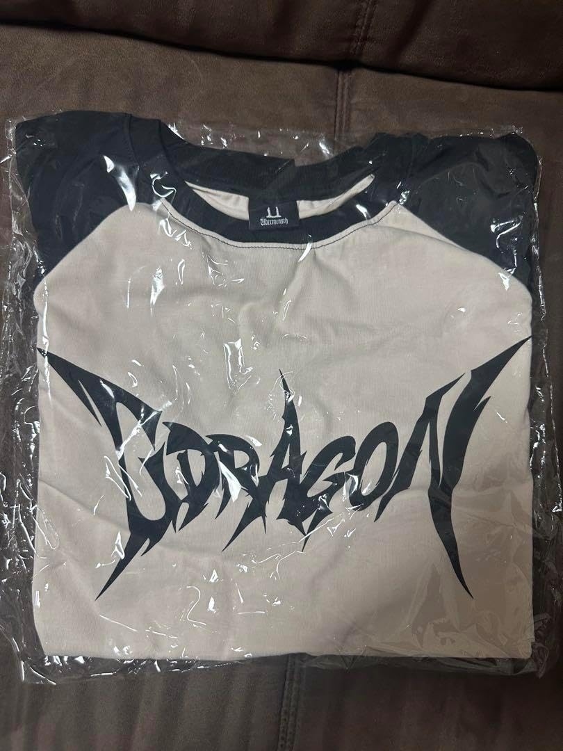 G-DRAGON ラグラン ロンティー ジヨン　tシャツ ブラック G-DRAGON ジヨン ロンT ブラック フリーサイズ - メルカリ