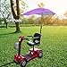 Sunshade Canopy for Mobility Scooters – UV & Rain Protection Electric Wheelchair Umbrella (Only Works with Scooters & Power Chairs Equipped with 1