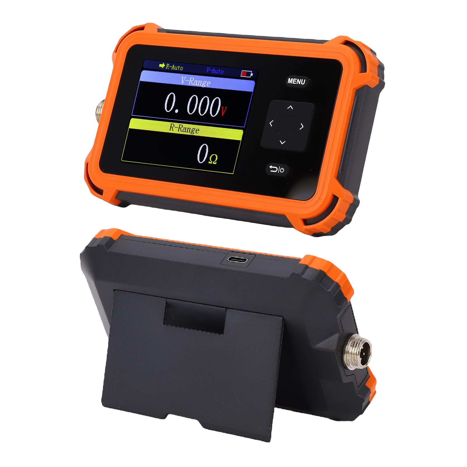 SEAFRONT Tester della Resistenza Interna della Tensione della Batteria Analizzatore Digitale del Misuratore di Batteria LFP per Auto con Schermo TFT da 2,8 Pollici Gamma da 0 a 100Ω da 0