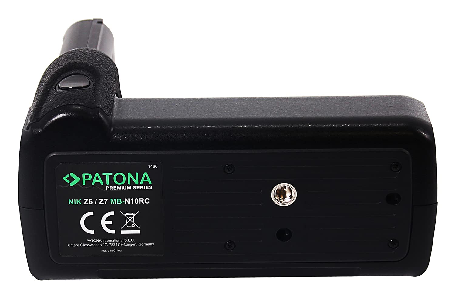 PATONA 1460 Premium Batteriegriff MB-N10 kompatibel mit Nikon Z5 Z6 Z7