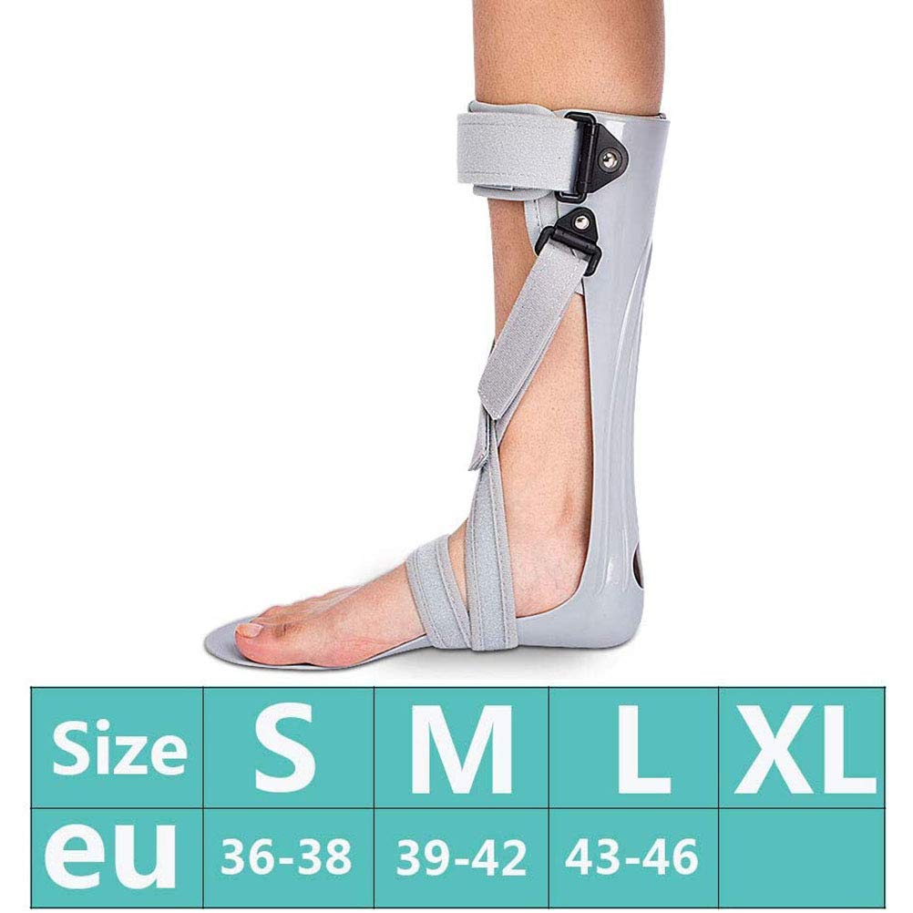 AFO Drop Foot Support Splint, Knöchelfußorthese Support - Knöchelkorrekturschiene Zur Behandlung Von Plantarfasziitis Achillessehnenentzündung Und Drop Foot