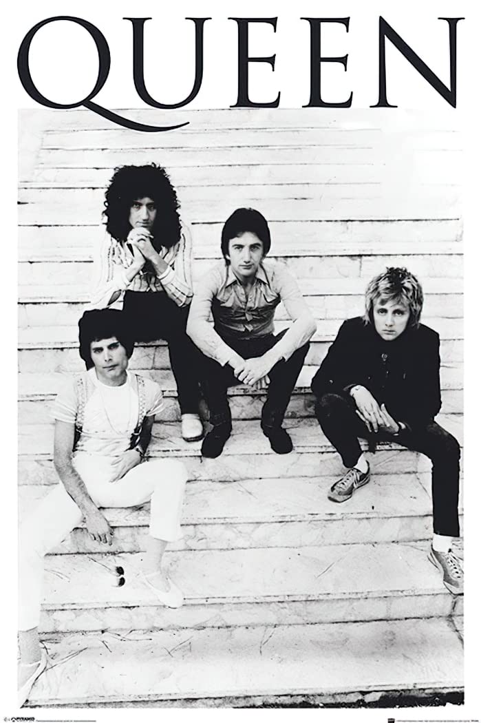 Amazon.com: Queen - B&W Music Poster (Brazil 1981 - The Guys