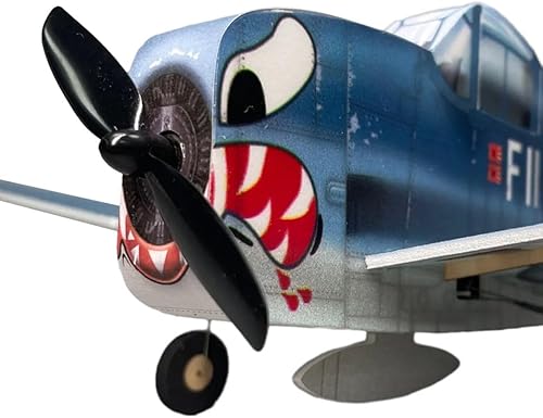 Miniatura 7 de Newcomer Helicóptero RC, RC F6F Hellcat 2.4G 4CH modelo RC modelo de avión de doble motor con motor, helicóptero remoto juguetes para niños y niñas