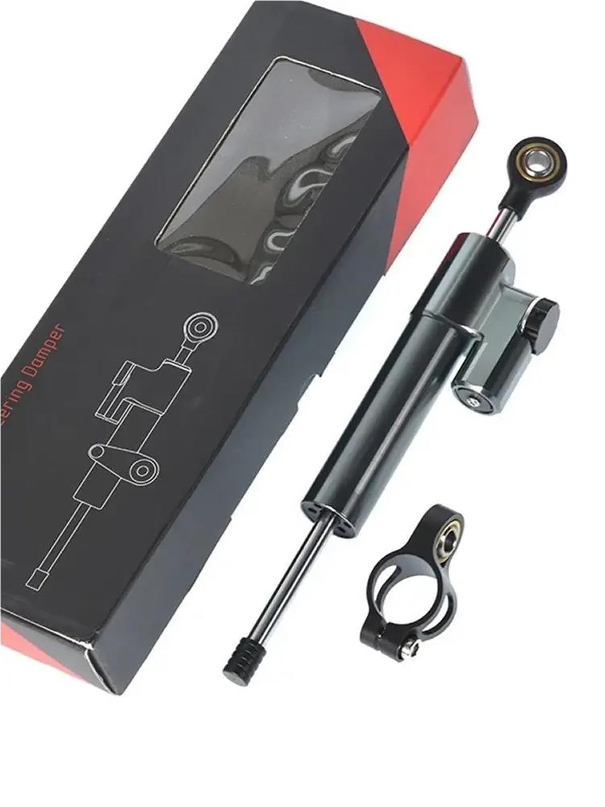CNC Stabilizzatore Ammortizzatore Sterzo Moto per Yamaha YZF-R1 YZFR1 YZF R1 2009-2012 Ammortizzatori Stabilizza Barra di Controllo Staffa di Montaggio stabilizzatore sterzo