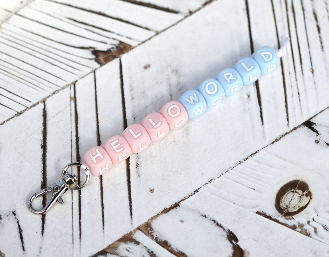 Perles Rondes En Silicone, Couleurs Acidulées Arc-en-ciel