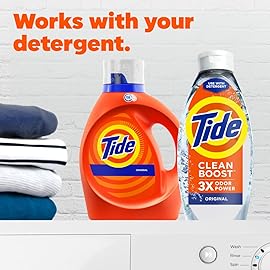 Tide Deep Cleansing Fabric Rinse with 3X Odor Power, Original Scent, 48 oz