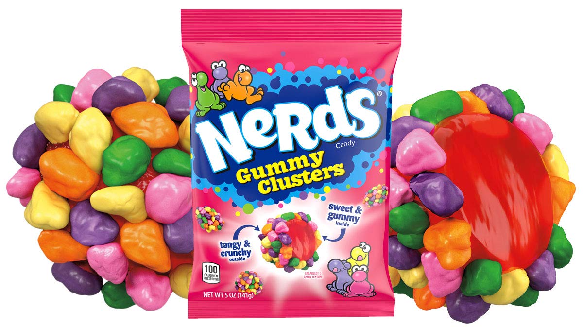 Buy Nerds Gummy Clusters Chewy Candy, 5 Oz (141g) Bag Online at