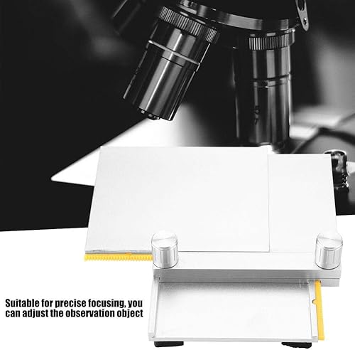 Miniatura 6 de Tabla deslizante de X-Y, microscopio X-Y etapa móvil 1PC Z006 Digital Microscopio Soporte móvil XY proceso 131.2 ft m