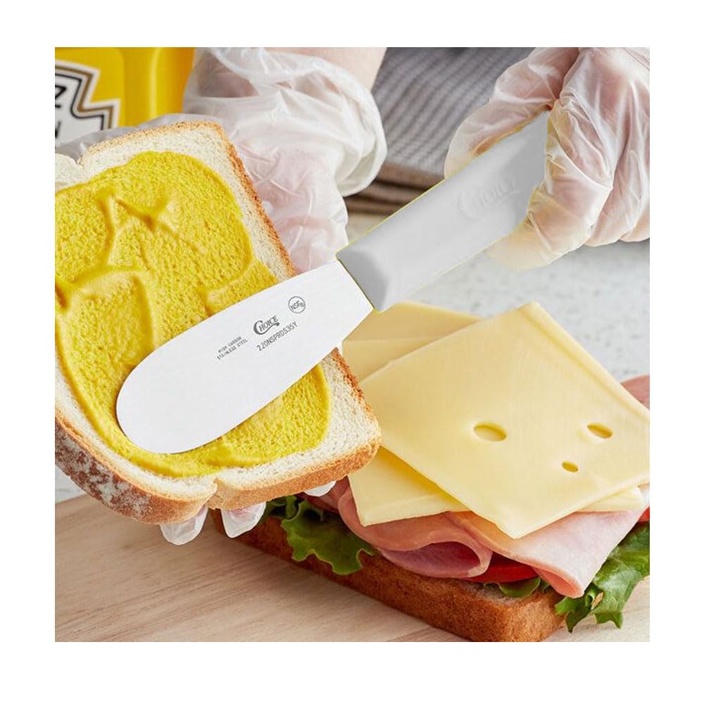 2 Sandwich Spreader Butter Knife Cheese Slicer Stainless Steel Kitchen Tool 3.5
