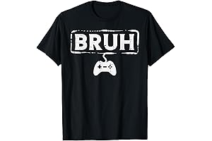 Gamer Bruh Video Game Funny Gaming Teen Men Boys Kids Youth T-Shirt