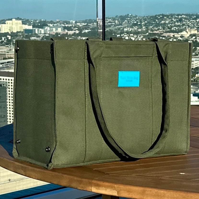 Miniatura 2 de Bolsa de lona casual en dos tamaños. Heavy Duty, viajes, playa, camping y oficina diaria tamaño también.