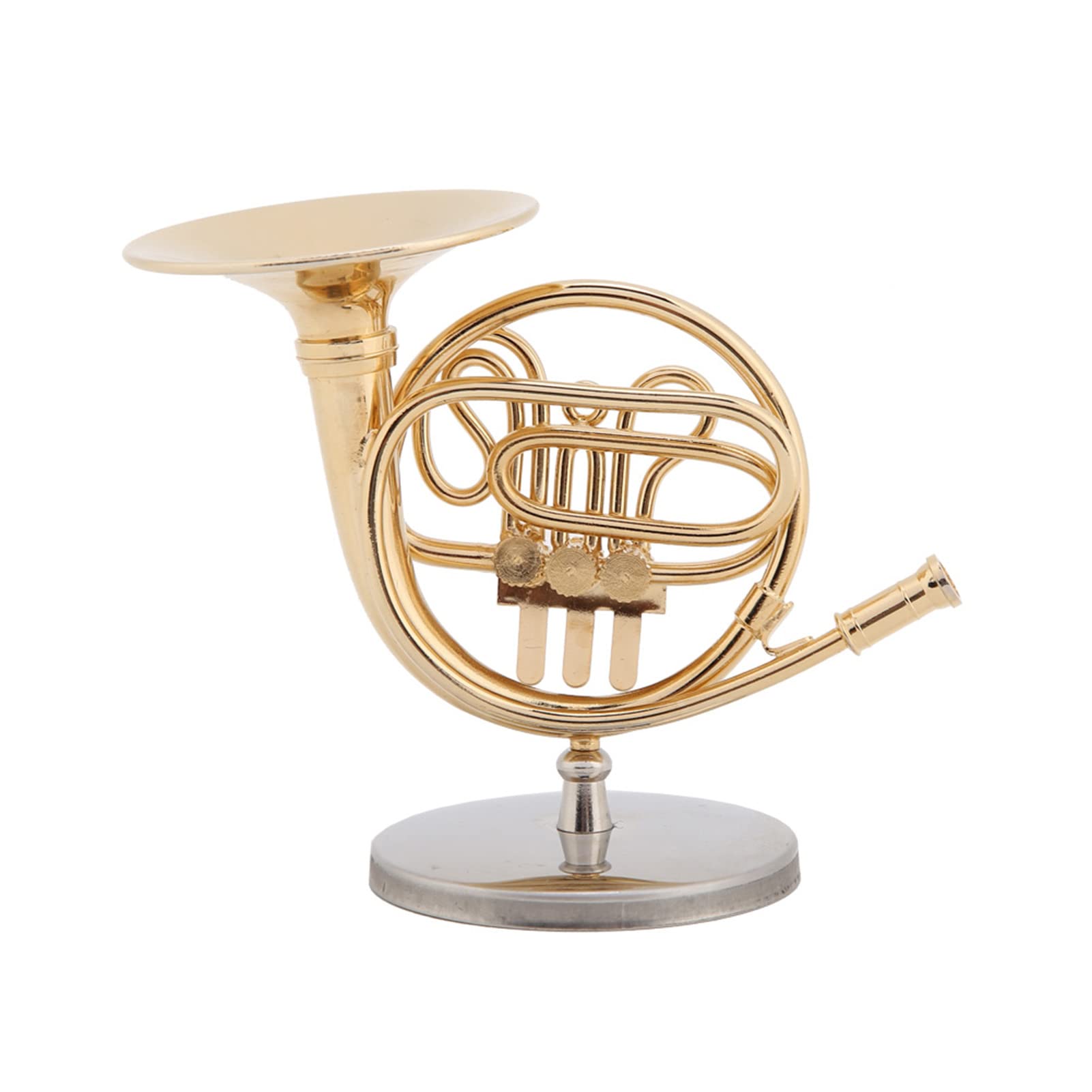 Arredamento della scrivania dello strumento musicale Zenithaur, Ornamento dorato Model 4in in miniatura Model