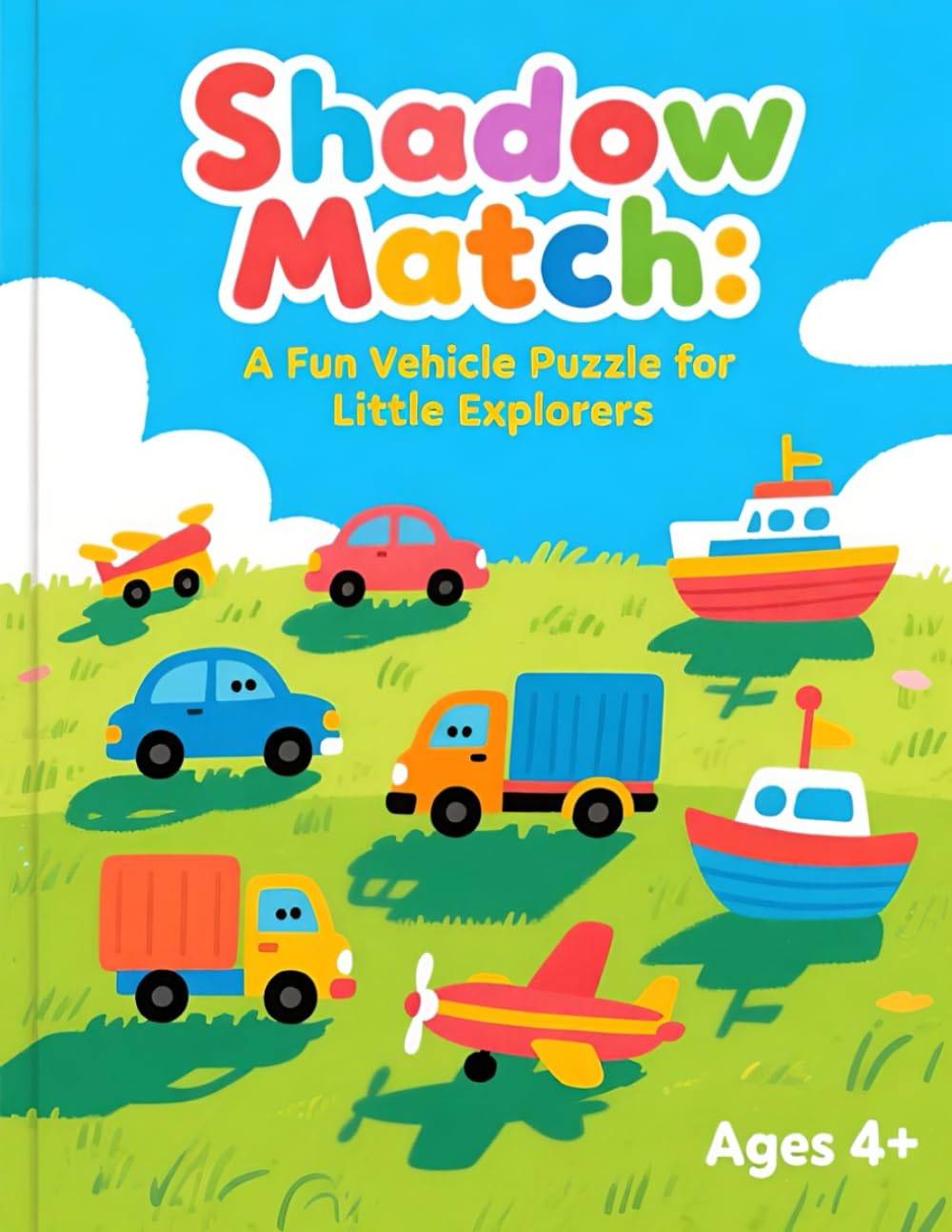 Vehicle Shadow Matching Game for Kids Age 4+