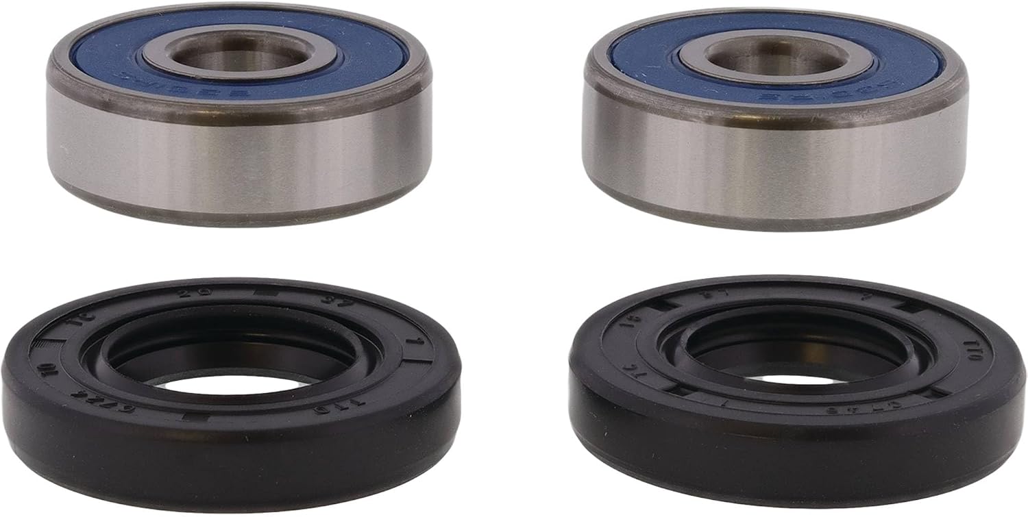 All Balls Racing 25-1292 Wheel Bearing Kit Compatible with/Replacement for Yamaha Kawasaki